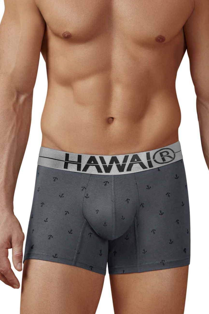HAWAI 42521 Cotton blend Trunks Color Gray - DealByEthan.gay loves HAWAI