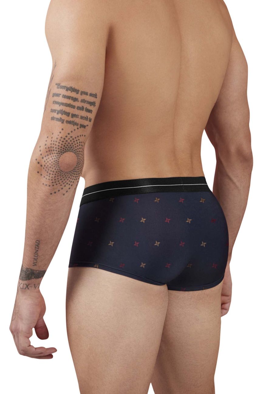 HAWAI 42530 Bedruckter Mikrofaser-Slip, Farbe Blau