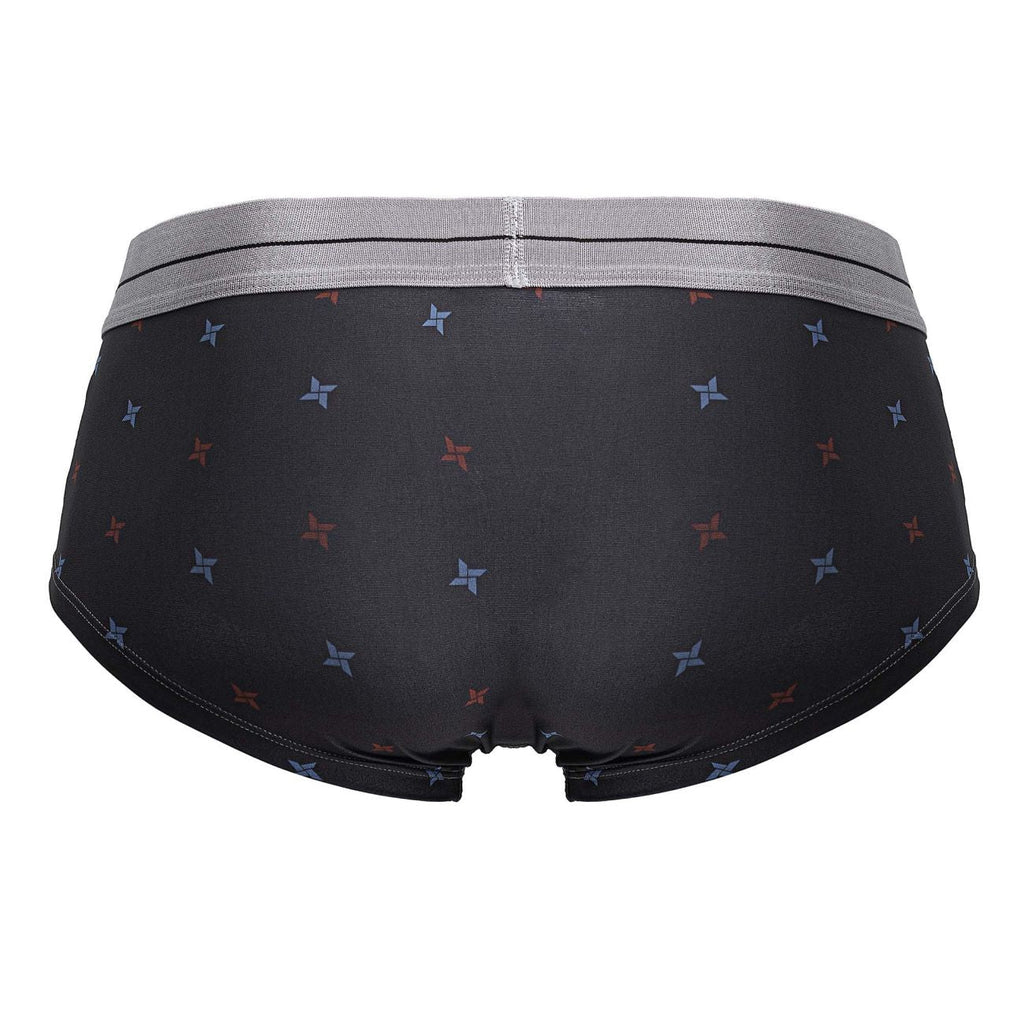 HAWAI 42530 Bedruckte Mikrofaser-Slips Farbe Grau