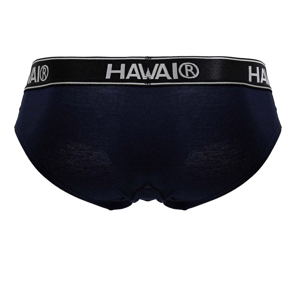 HAWAI 41962 Briefs de mezcla de algodón Color Azul Oscuro-01