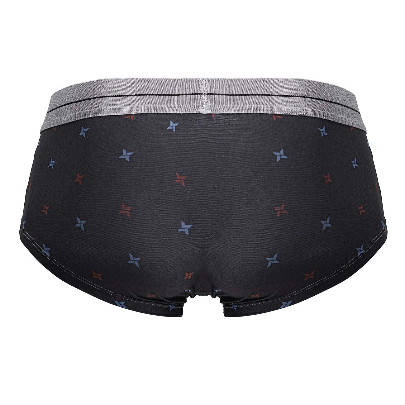 HAWAIR 42530 Printed Microfiber Briefs Color Gray