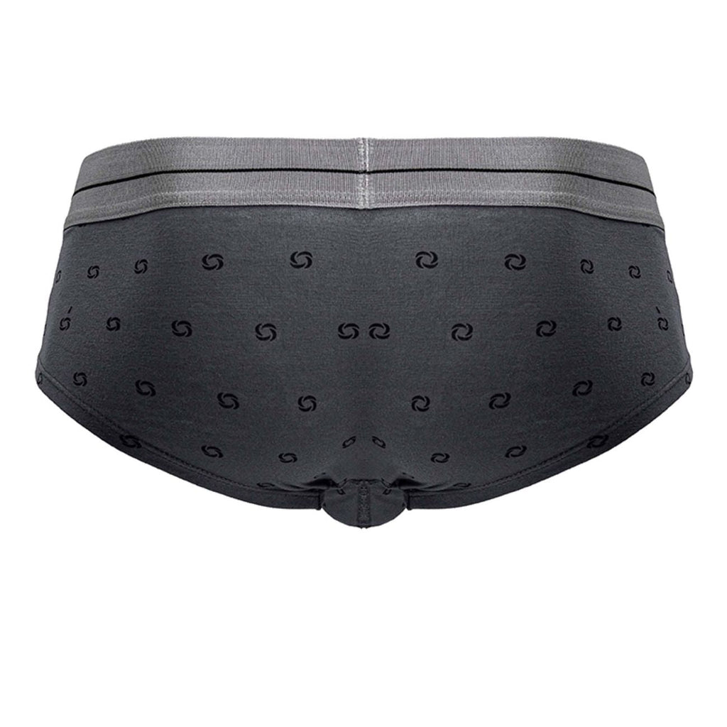 HAWAI 42531 Briefs de mezcla de algodón Color Gris