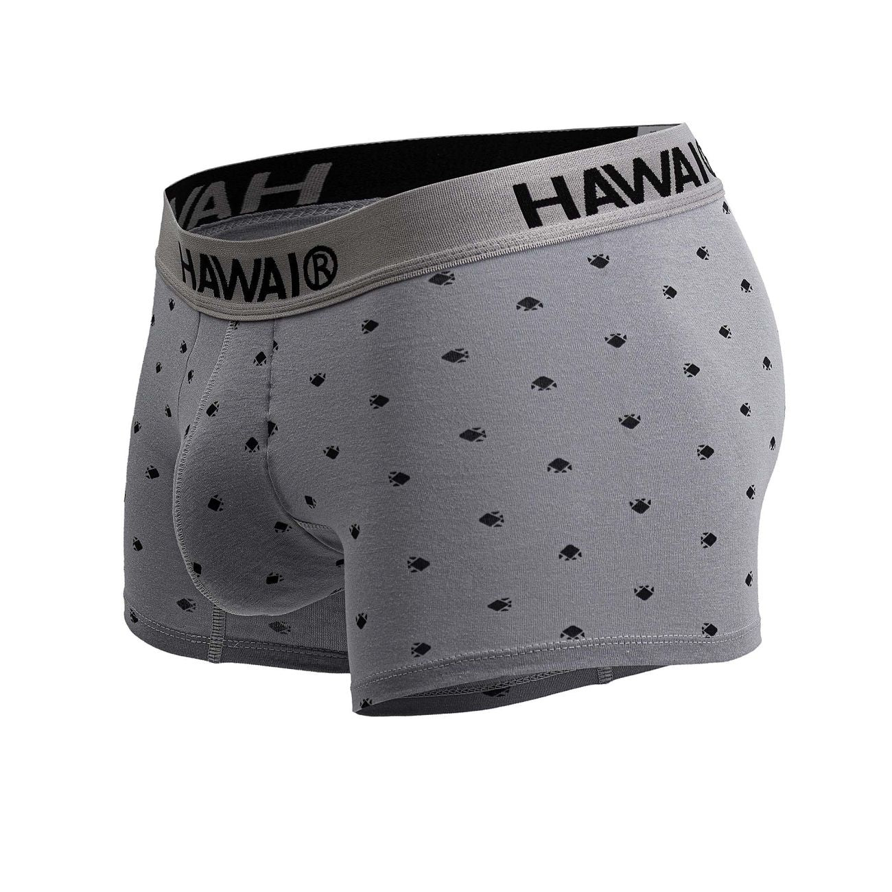 HAWAI 42571 Badehose aus Baumwollmischgewebe, Farbe Grau