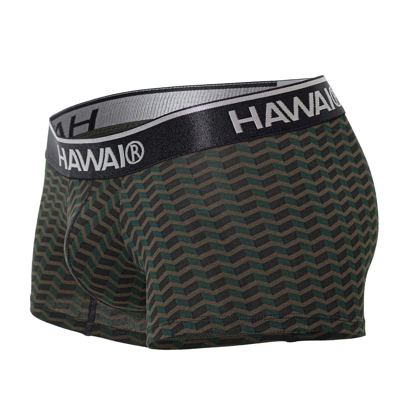 HAWAI 42371 Printed Trunks Color Green