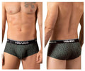 HAWAI Men's Underwear 42380 Printed Briefs Color Green