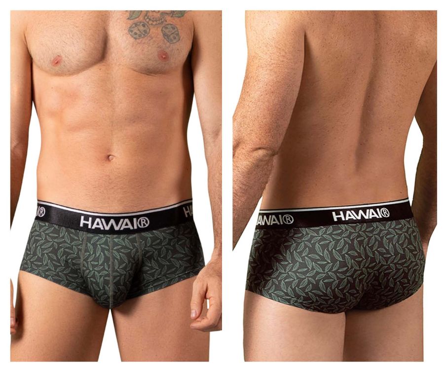 HAWAI 42380 Briefs Estampados Color Verde