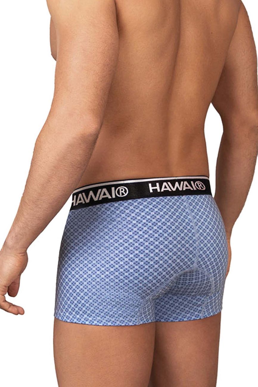 HAWAI 42421 Bedruckte Badehose Farbe Blau