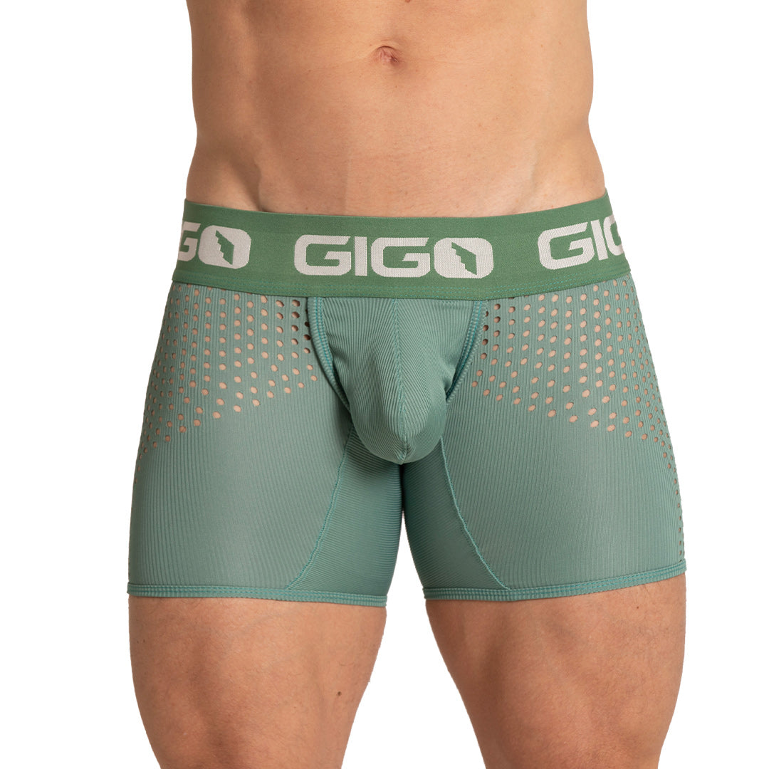 Hibrid Green Trunk by Gigo Underwear - Hibrid Green Trunk | Mens underwear by GIGO Underwear