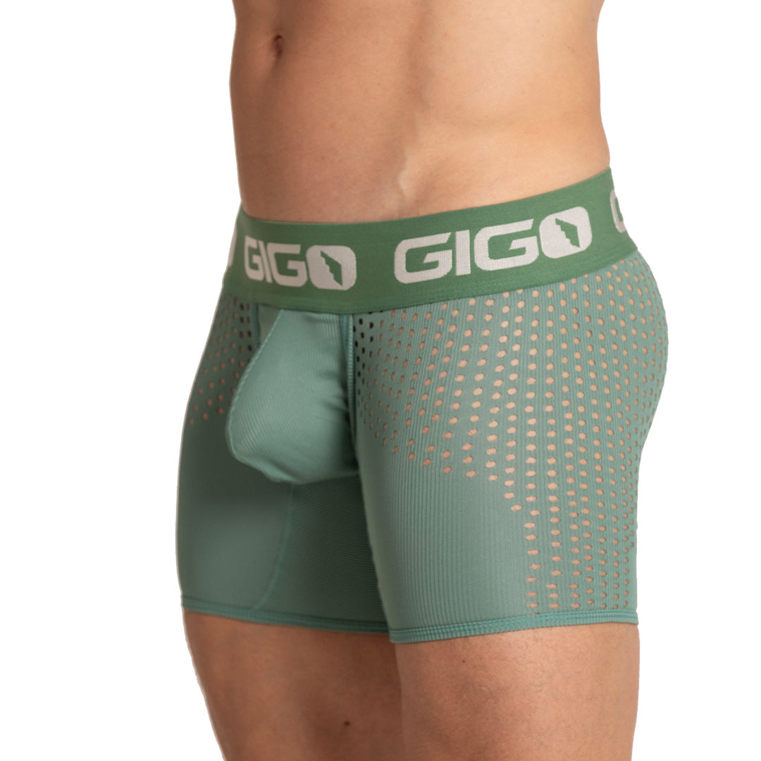 Hibrid Green Trunk by Gigo Underwear - Hibrid Green Trunk | Mens underwear by GIGO Underwear
