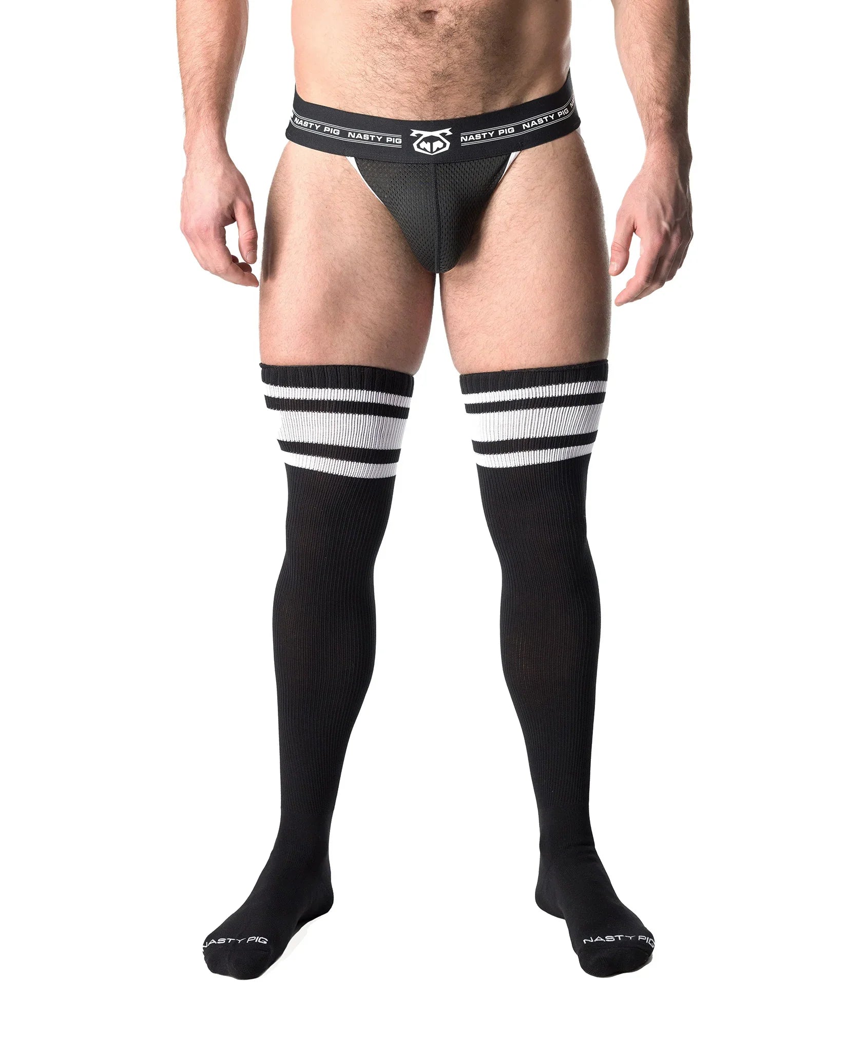 HOOK'D UP THIGH HIGH SOCK - DealByEthan.gay loves Nasty Pig