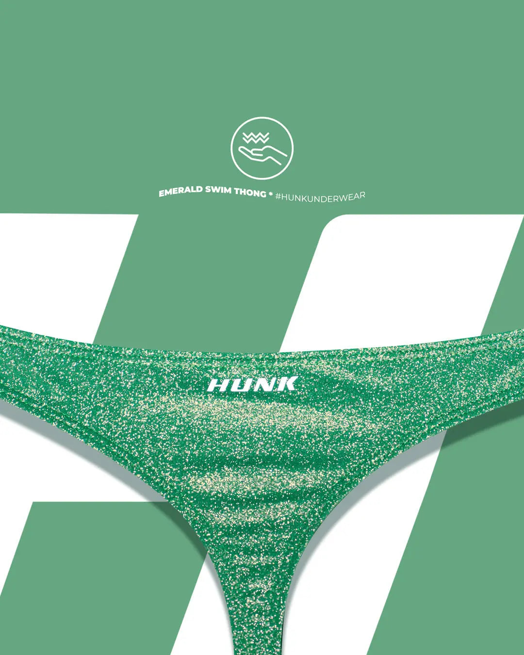 Emerald Swim Thong