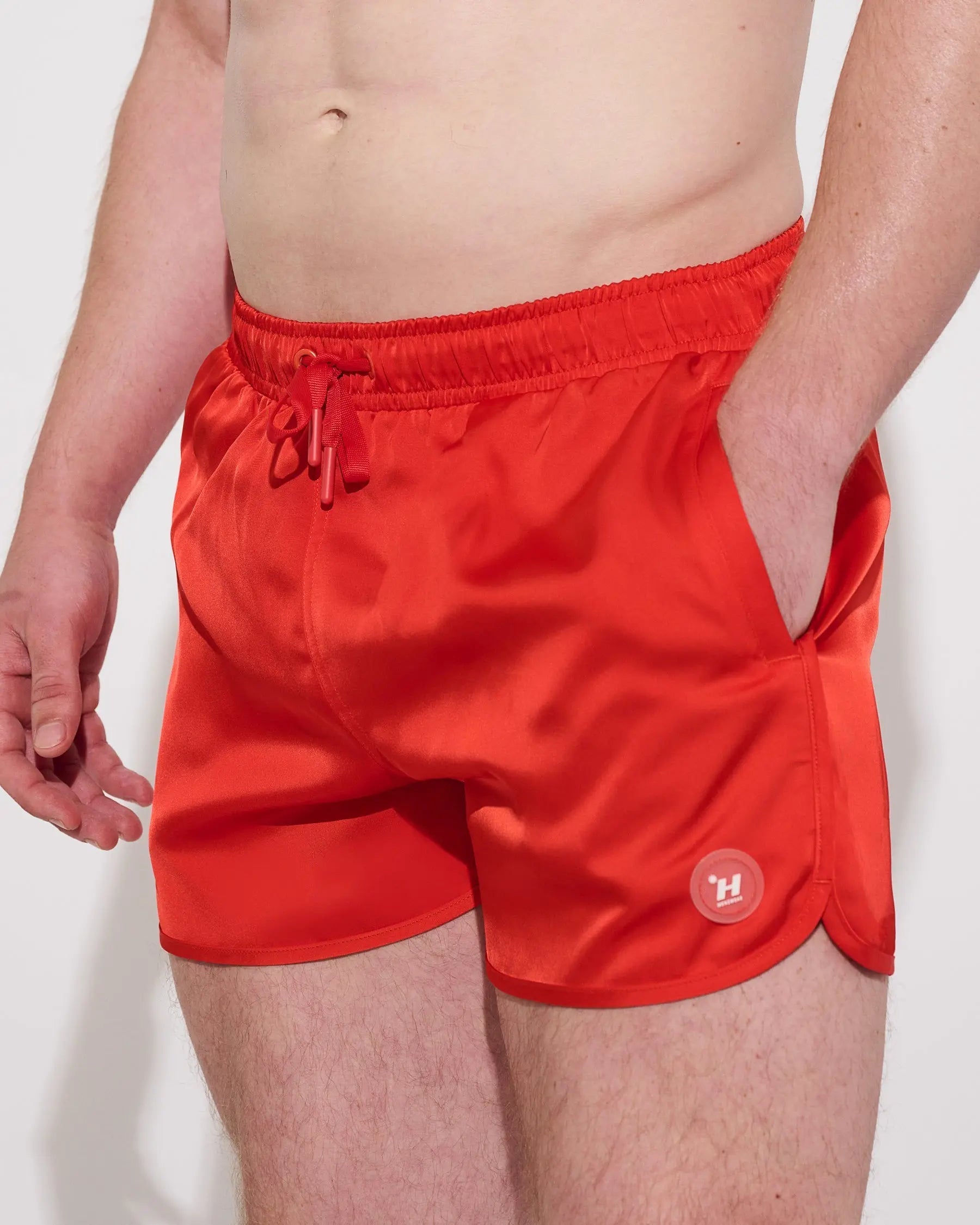 Korallenrote Shorts (S, M, XL) 