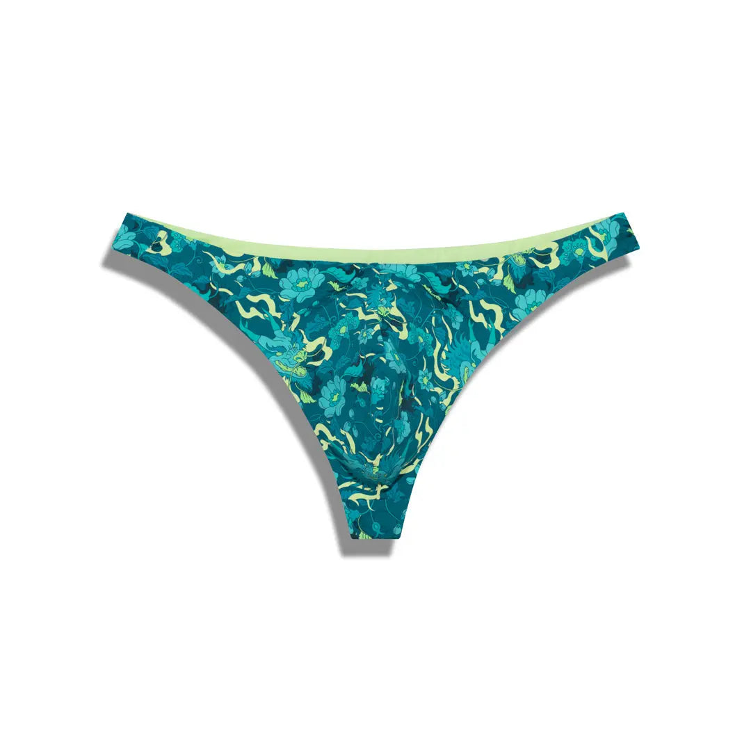 Tanga reversible de dragón 