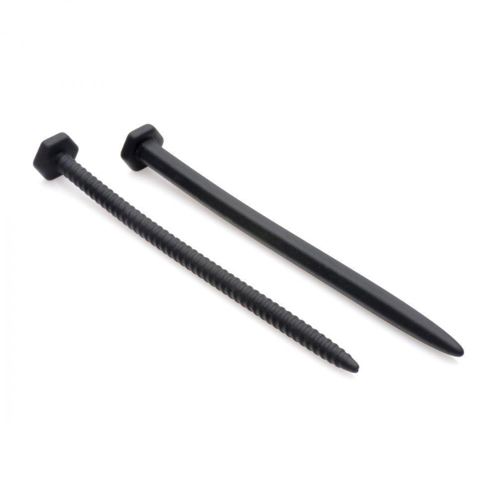 Sonidos de silicona para clavos y tornillos de ferretería