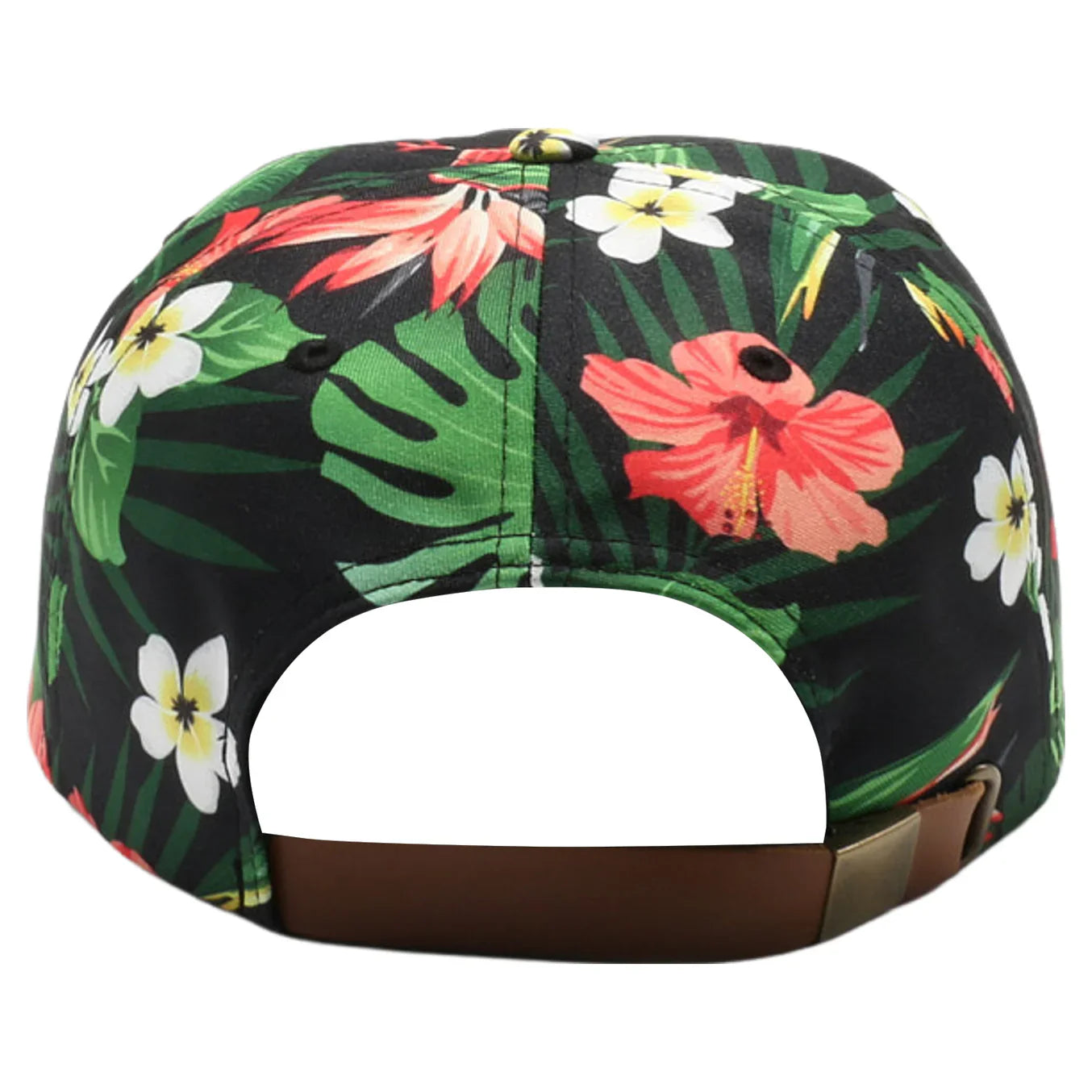Hawaii-Seilhut mit Blumenmuster in verschiedenen Farben