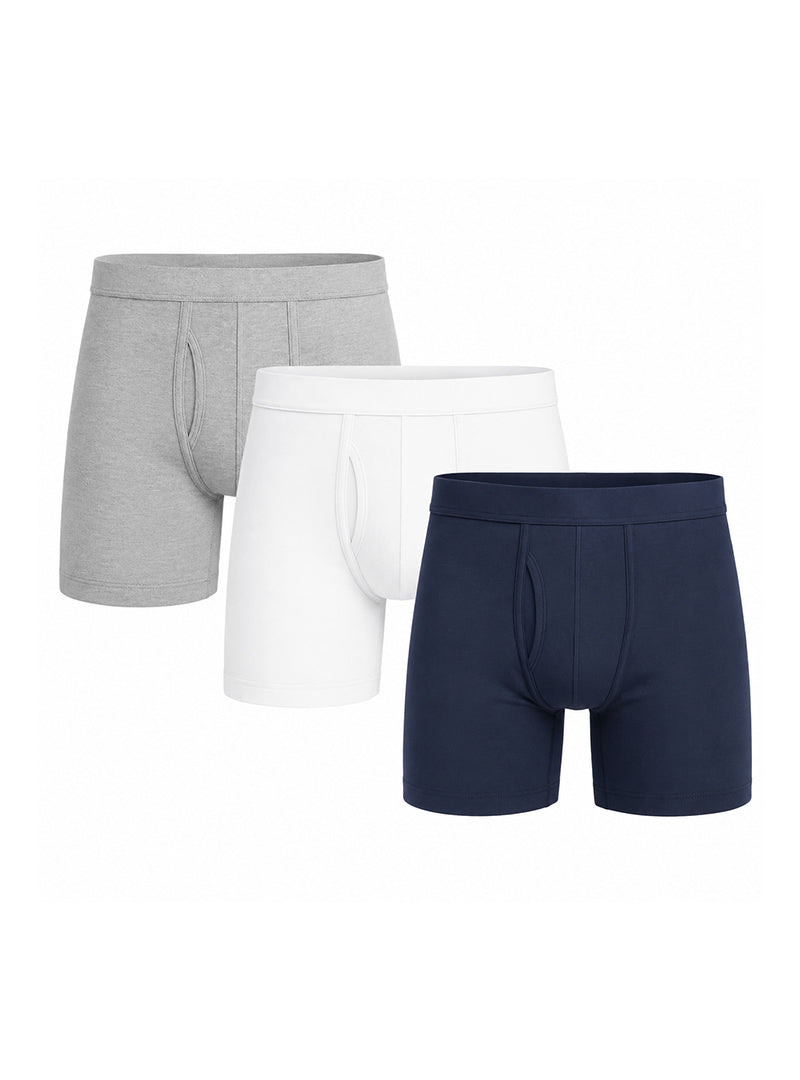 Players Big Man's Cotton Boxer Brief - 3 Pack
