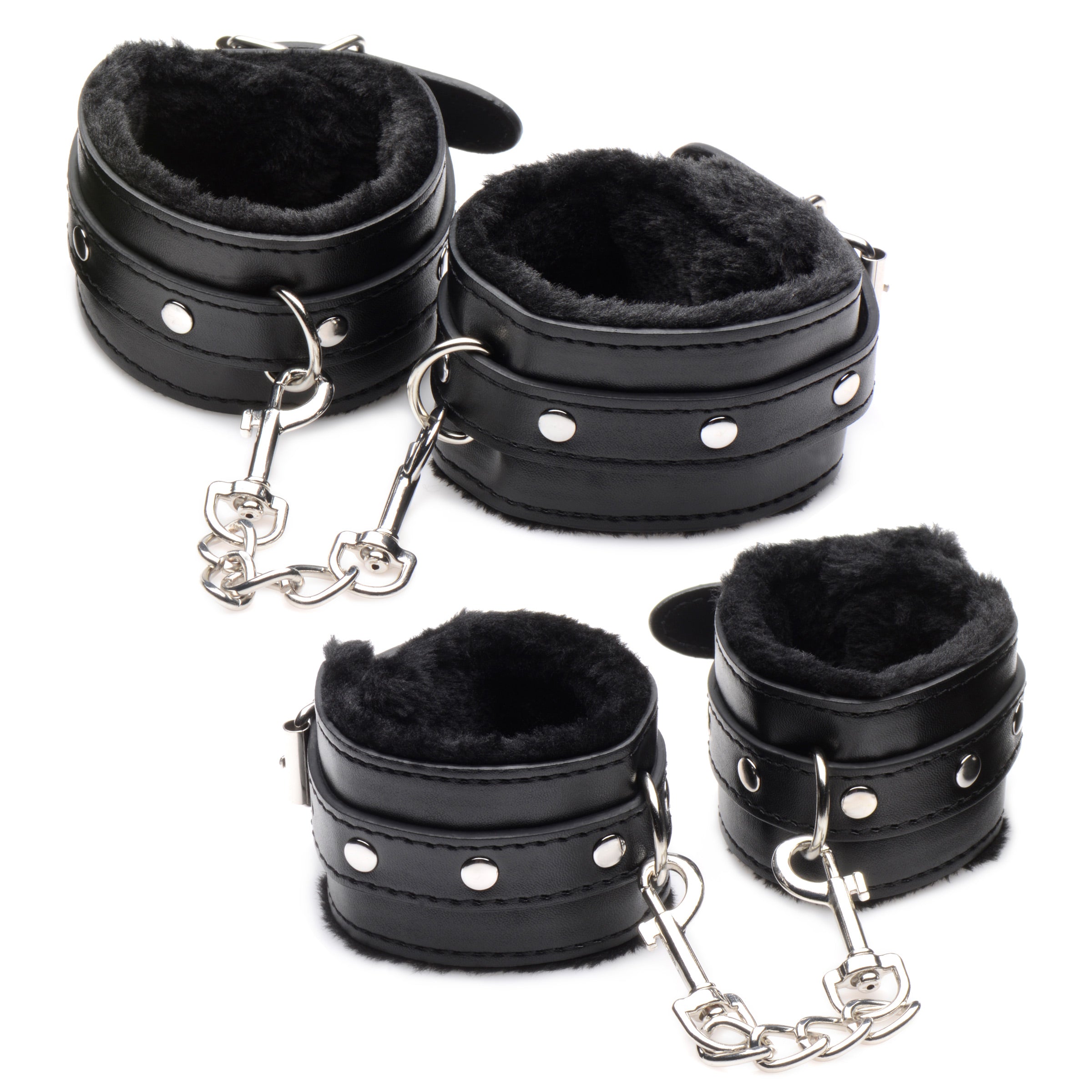 Juego de bondage de peluche de 10 piezas Hook Up