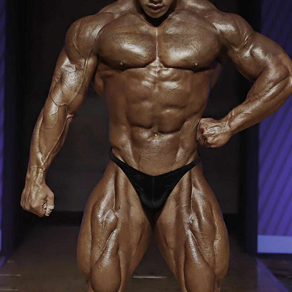 MetroMaleWear PosingWear IFBB PRO Posing Suit BLACK