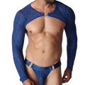 Illusion Blue Harness by Gigo Underwear