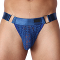 Illusion Blue Jockstrap by Gigo Underwear