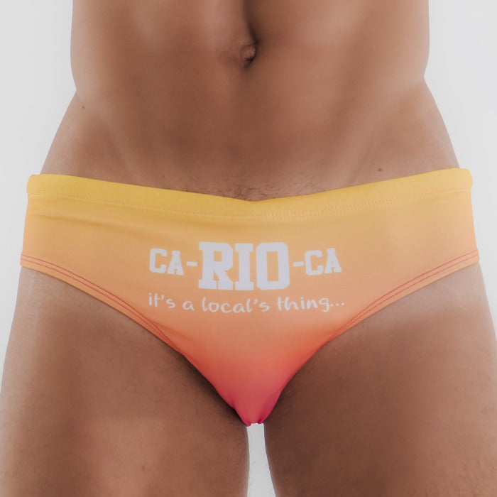 CA-RIO-CA Promo Rio24 Trajes de baño de diseño para hombre con estampado