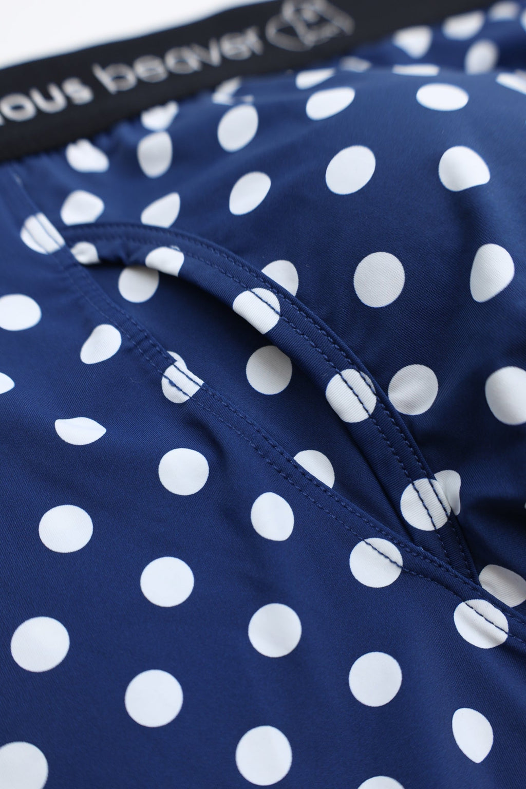 Curious Beaver Men's Boxer Briefs - Polka Dots