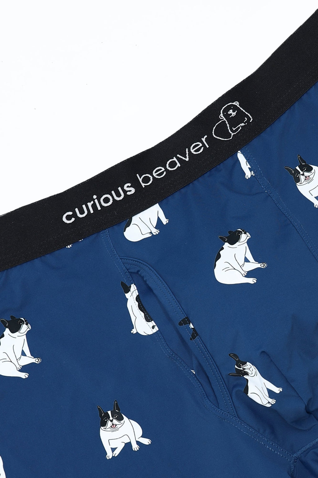 Curious Beaver Men's Boxer Briefs - Bulldogs