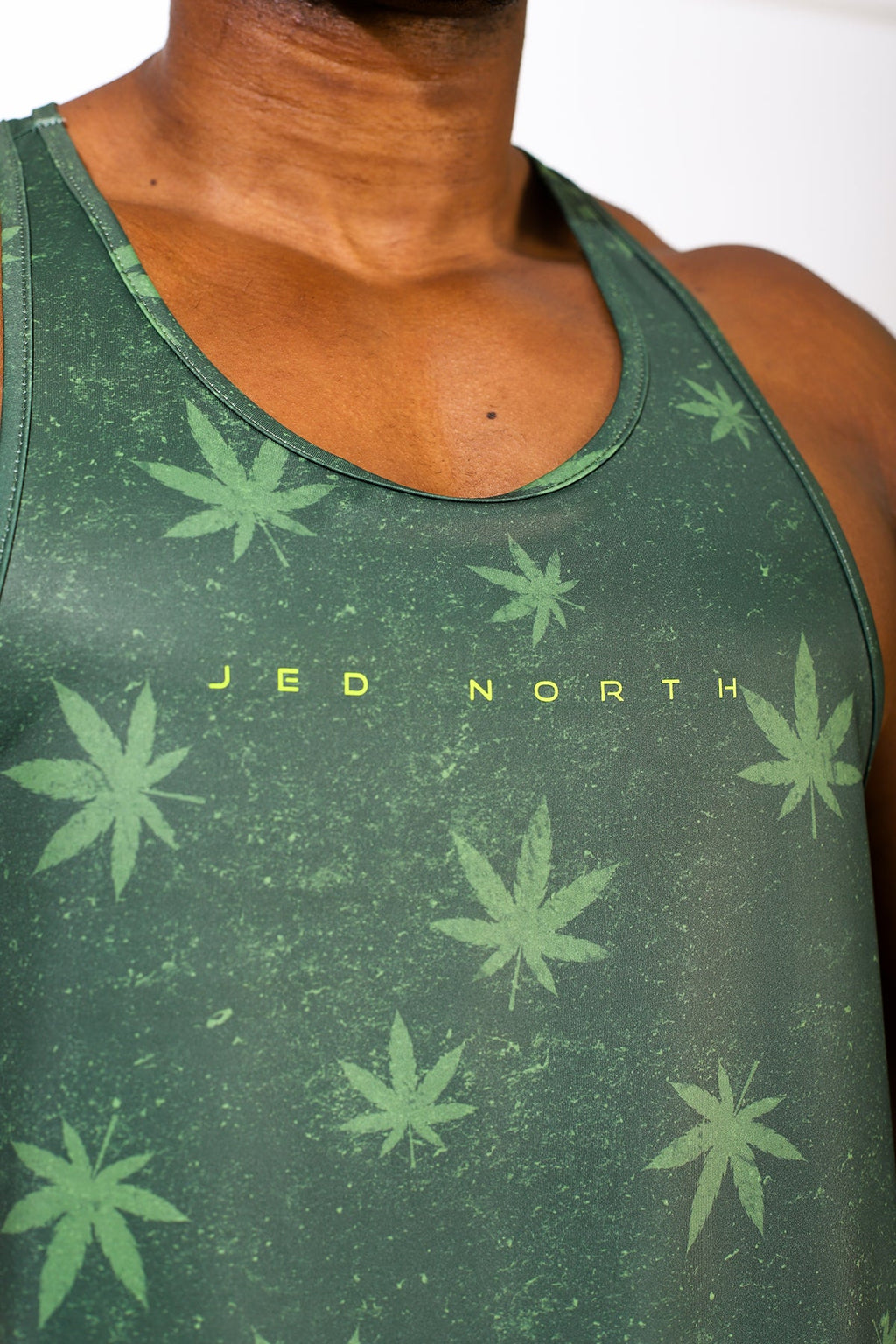 Jed North Graphic Muscle Stringer - Weed