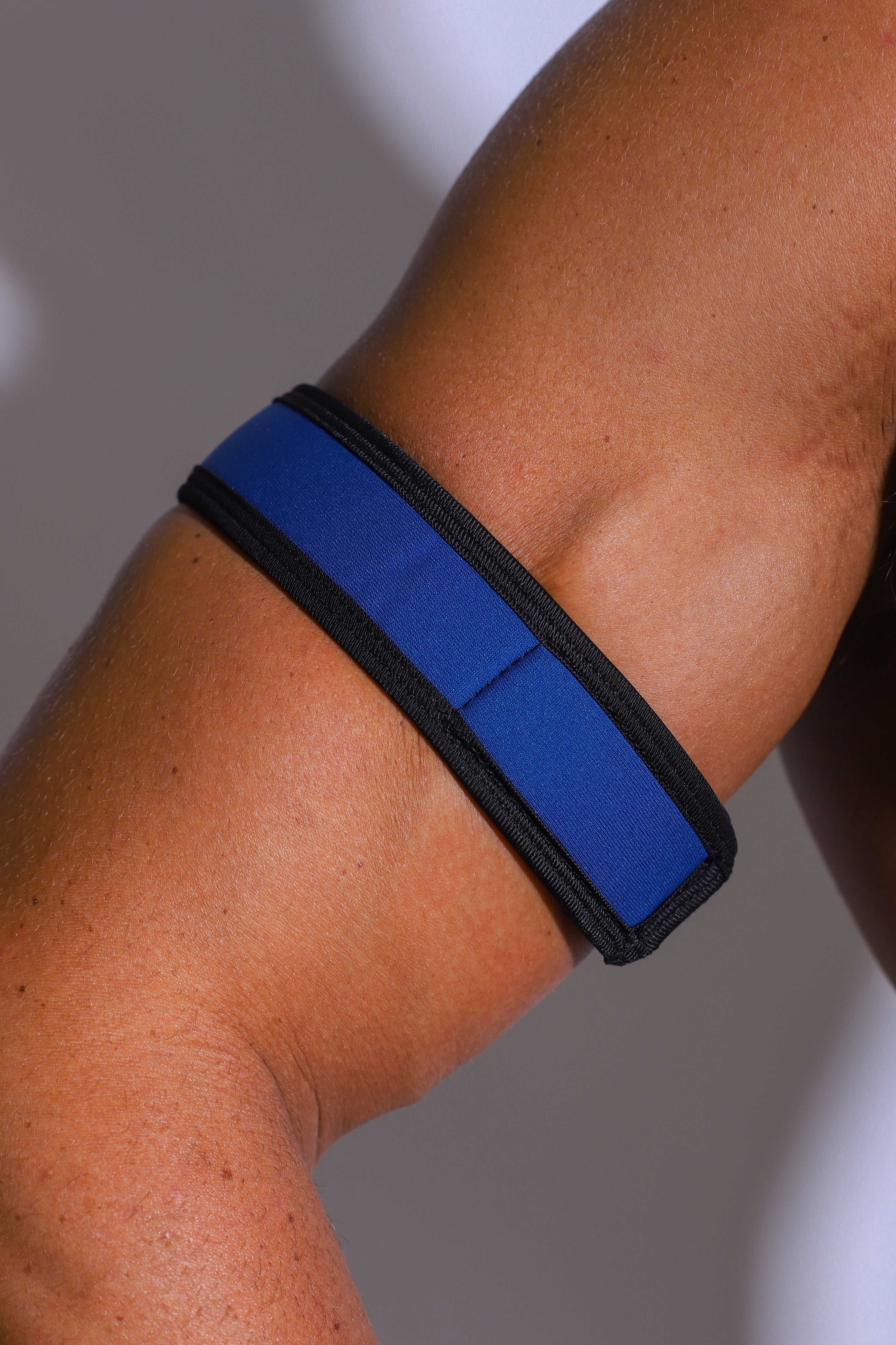 Festival Velcro Arm Straps - Blue