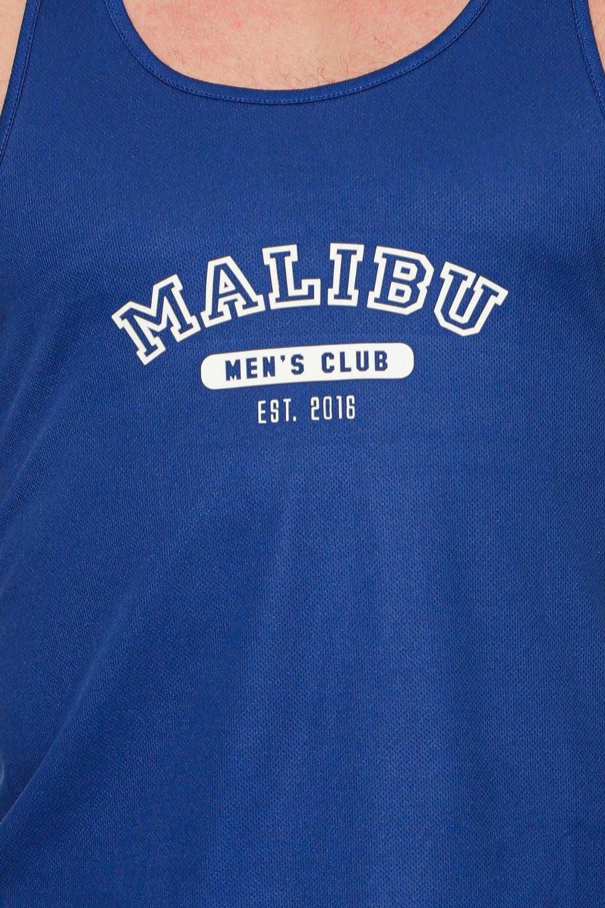 Camiseta sin mangas JJ Gym - Azul cobalto