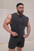 Jed North Men's Box Cut Muscle Tee - Black