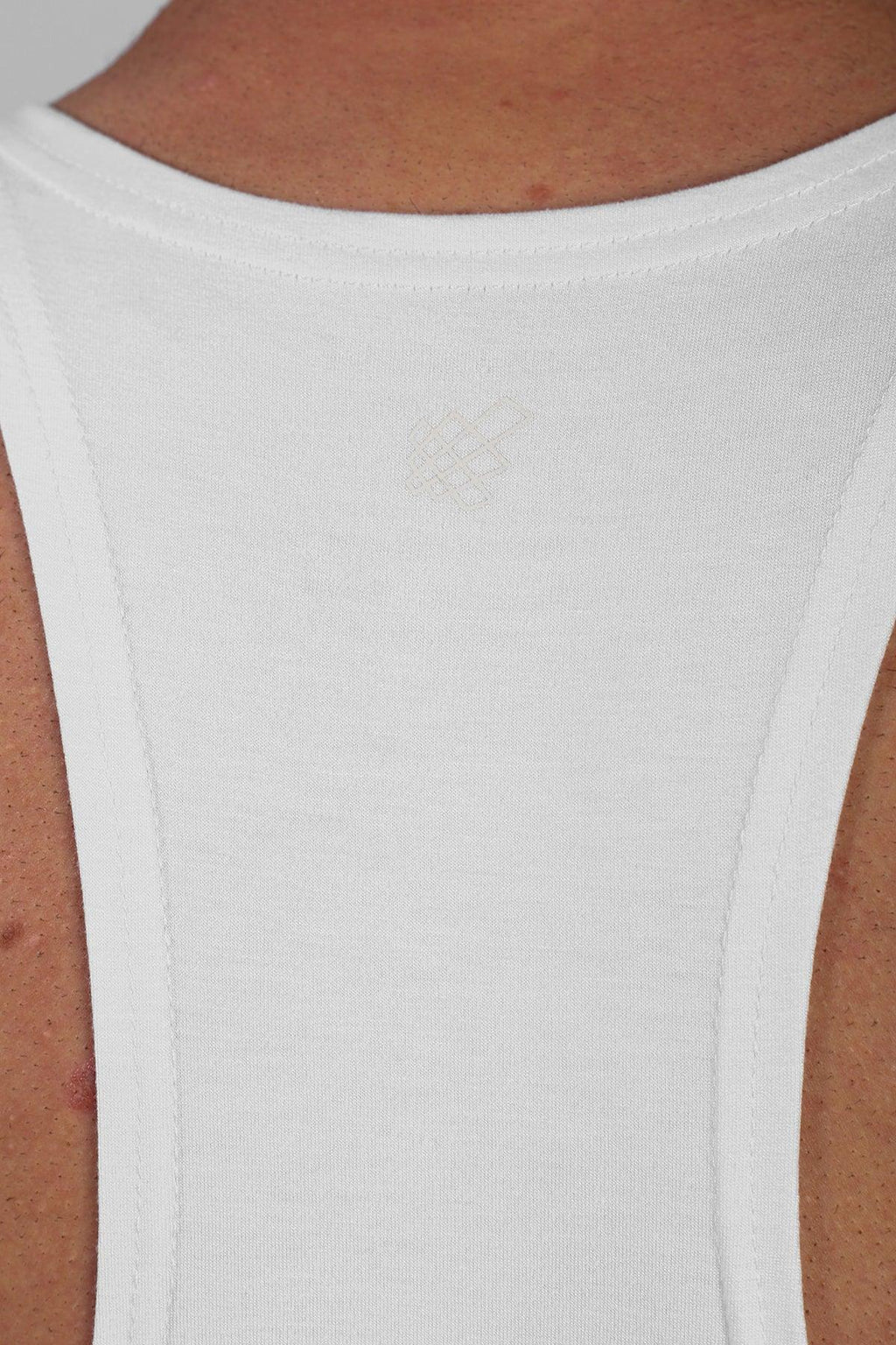 Jed North Men's Classic Bodybuilding Racerback Stringer -  Off White