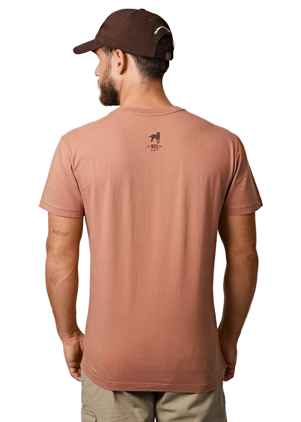 CA-RIO-CA PRAIA DO ABRICO T-Shirt "RIO FAMOUS NUDE BEACH" – Herren-T-Shirt