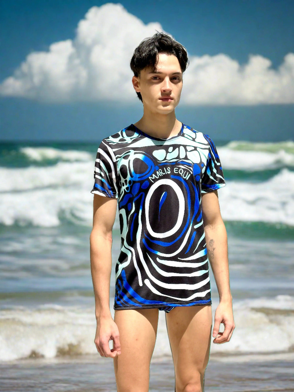 Maris Equi Angelfish Herren-Sportshirt