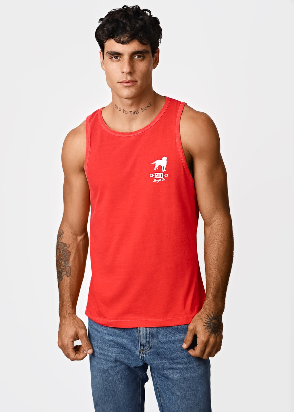 LOGOTIPO RED Tank  - Men's tank top
