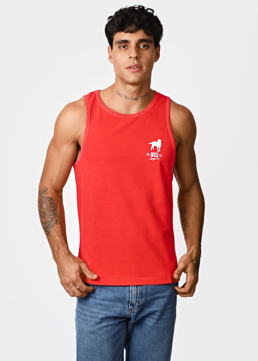 LOGOTIPO RED Tank  - Men's tank top