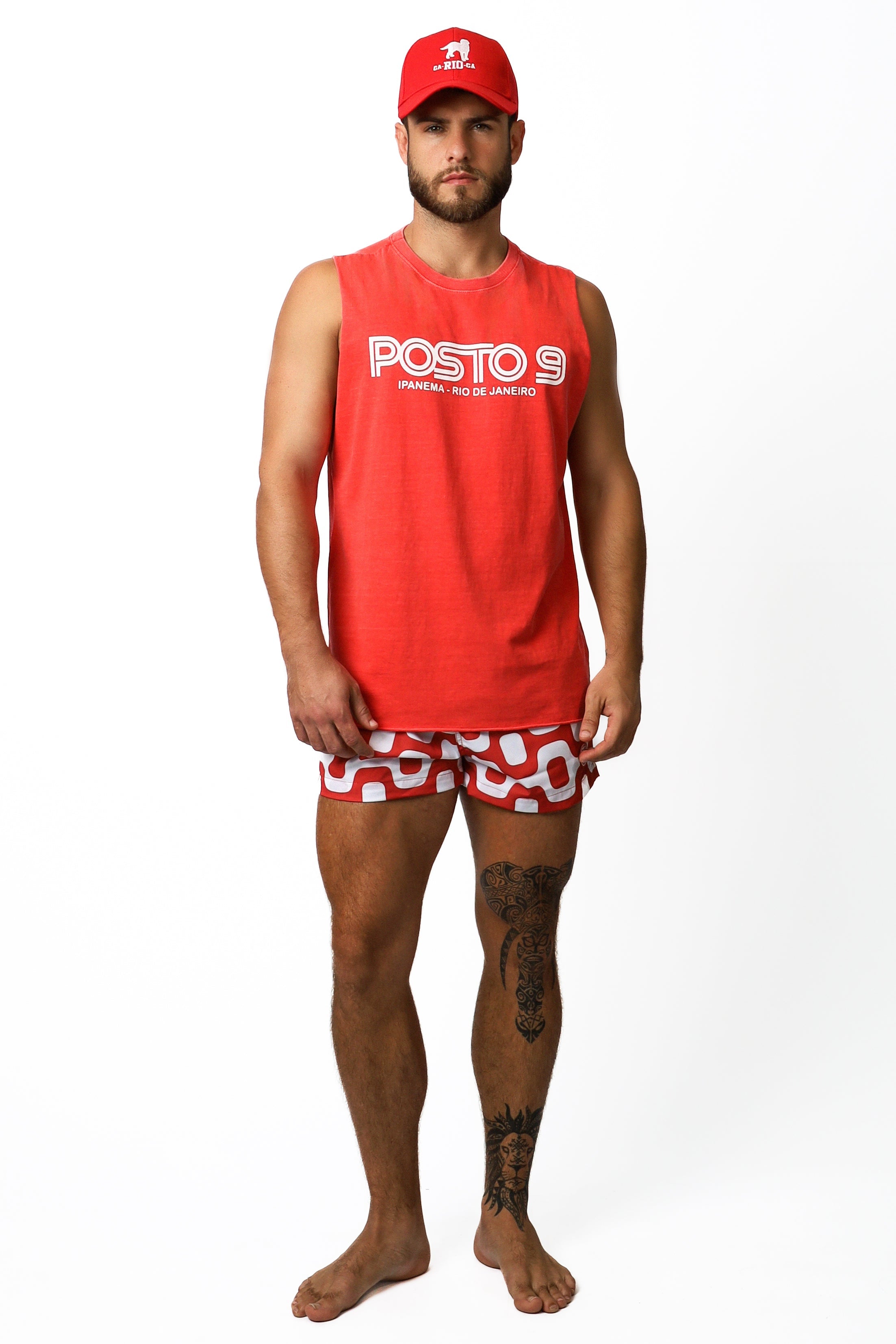 POSTO 9 IPANEMA TEE - Men's Sleeveless T-Shirt