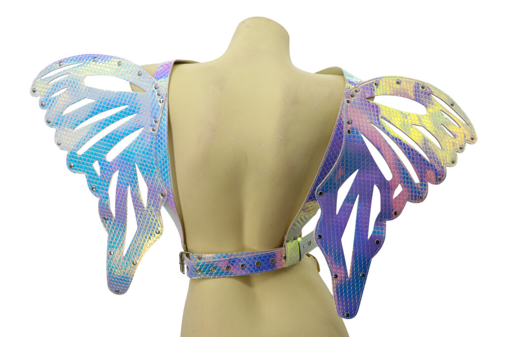 IRIDESCENT BUTTERFLY WINGS HARNESS (ONLINE ONLY)