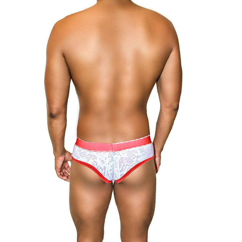 Icker Sea Acid Mesh Piping Brief Underwear Red COI-21-02 - DealByEthan.gay loves Icker Sea