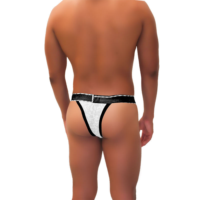 Icker Sea Acid Mesh Piping Cheeky Tanga Bikini Underwear Black COI-21-03 - DealByEthan.gay loves Icker Sea