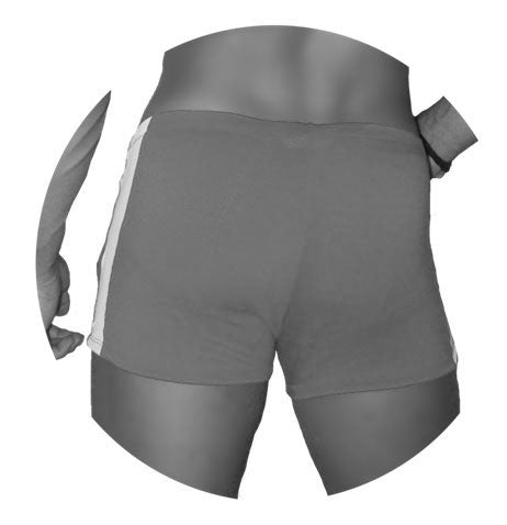 Icker Sea Air Fitness Side Stripe Shorts Black SHR-14-AIR-06 - DealByEthan.gay loves Icker Sea