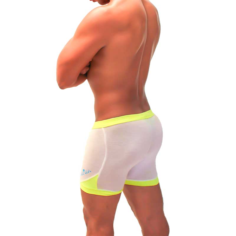 Icker Sea Atheletic Mesh Contrast Trim Shorts Mango SHR-22-01 - DealByEthan.gay loves Icker Sea