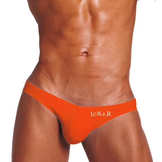 Icker Sea Bottomless Jock Bikini Jock Strap Underwear Orange COI-18-01 - DealByEthan.gay loves Icker Sea