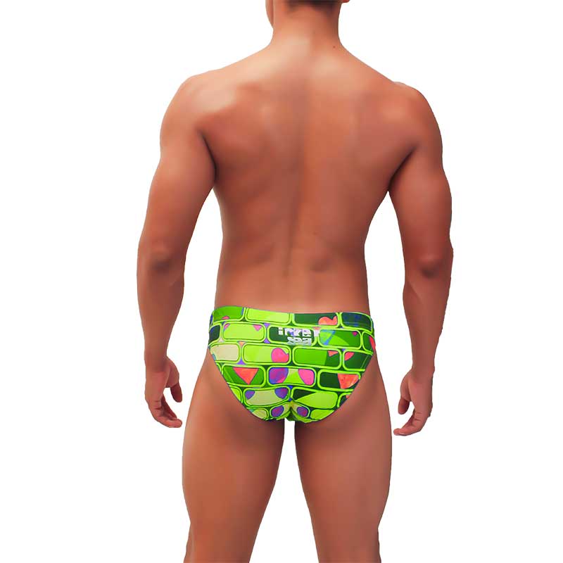 Icker Sea Bricks Bikini Swimwear Green COB-22-03 - DealByEthan.gay loves Icker Sea