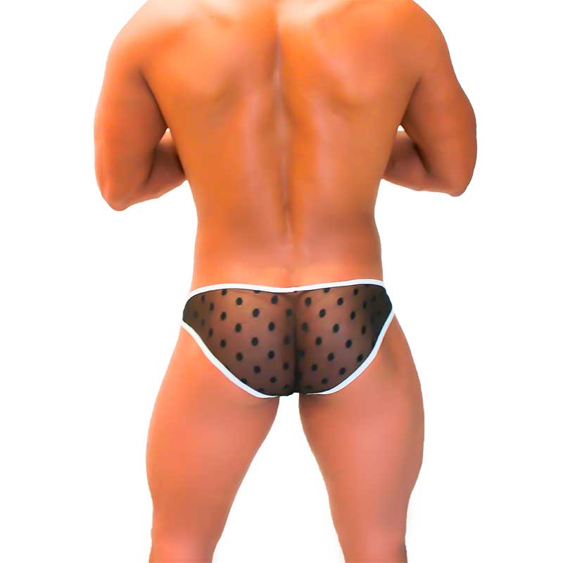 Icker Sea Dotted Mesh Bikini Underwear Black COI-22-03 - DealByEthan.gay loves Icker Sea