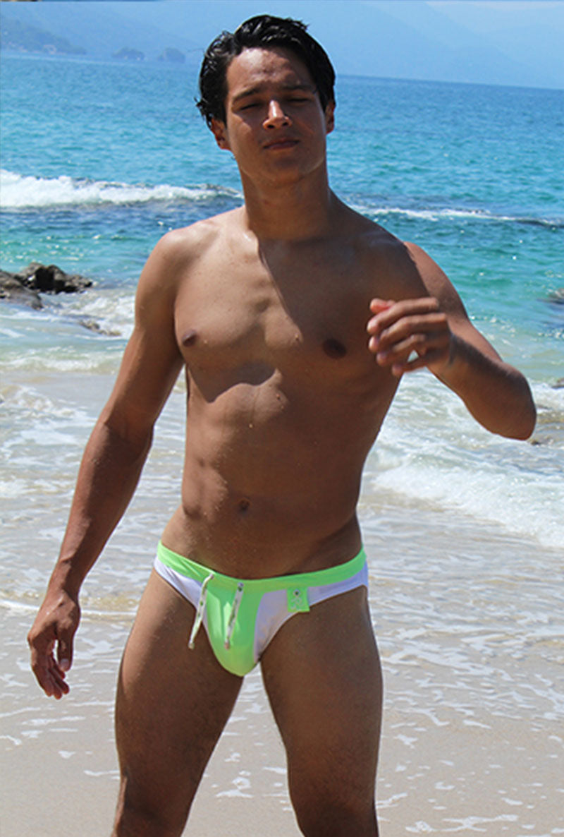 Icker Sea Duotone Bikini Swimwear Green COB-15-22 - DealByEthan.gay loves Icker Sea