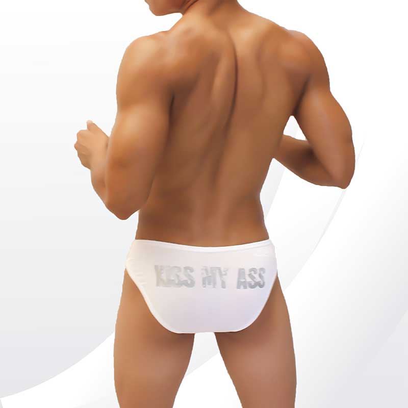 Icker Sea Kiss My Ass Bikini Underwear White COI-22-08 - DealByEthan.gay loves Icker Sea