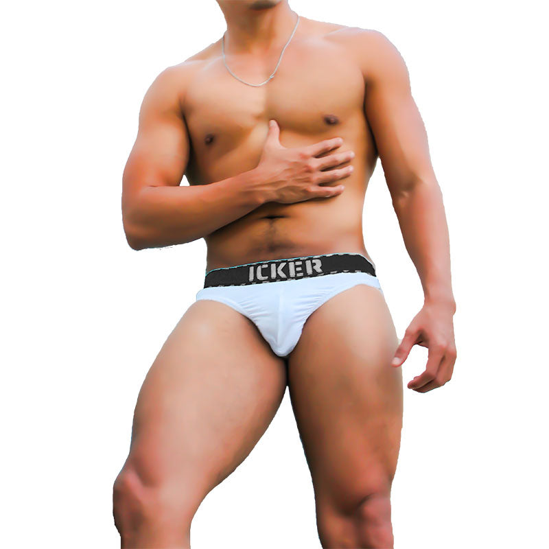 Icker Sea Kiss My Ass Brief Underwear Black COI-21-04 - DealByEthan.gay loves Icker Sea