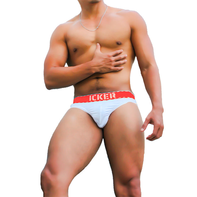 Icker Sea Kiss My Ass Brief Underwear Red COI-21-04 - DealByEthan.gay loves Icker Sea