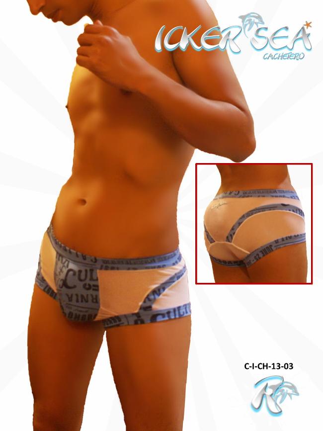 Icker Sea Letters Mesh Boxer Brief Underwear CI-CH-13-03 - DealByEthan.gay loves Icker Sea
